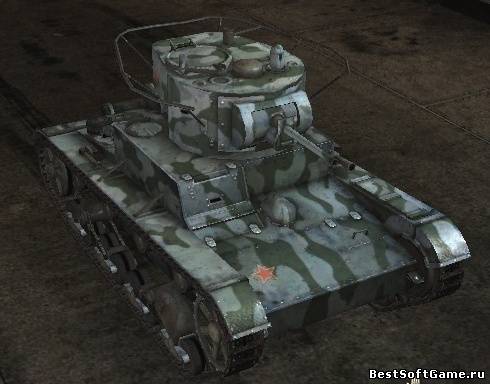 "Милицейский" камуфляж для Т-26 из World of Tanks
