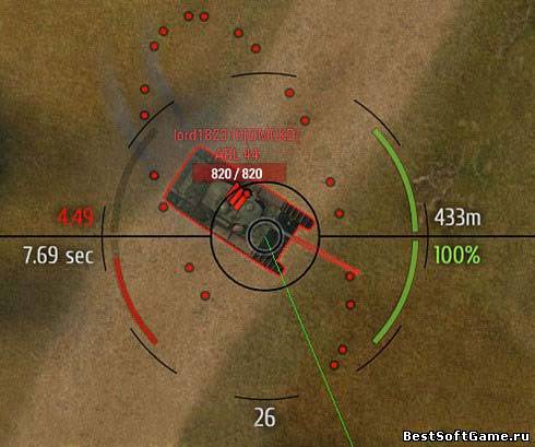 Sights for SPG (medium) WOT