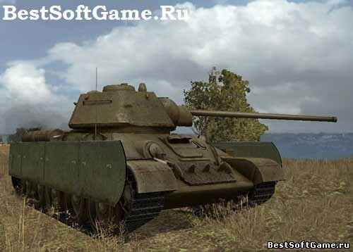 Ремоделлинг танка Т-34 с осколочными подбоями