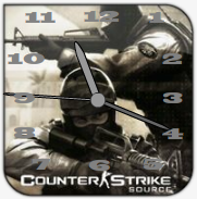 Flash часы Counter-Strike