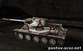 Шкурка - камуфляж для танка Т-34-84 / R07_T-34-85_5