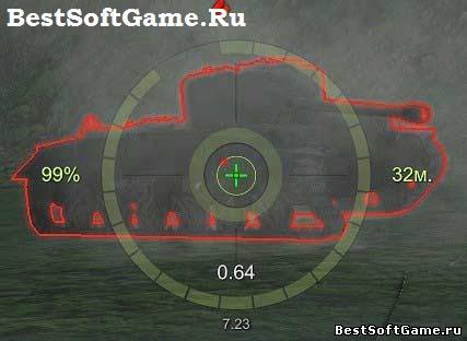 Прицел overcross для WOT 0.7.5