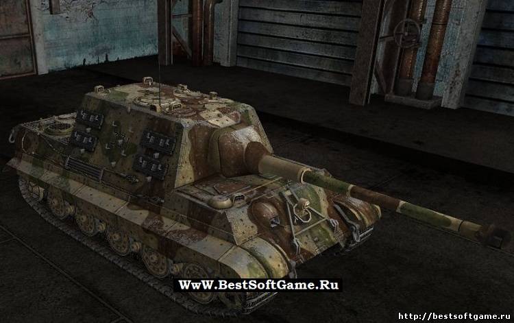 Цветная шкурка для JagdTiger Pak43 8.8 cm